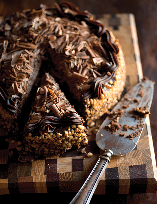 Chocolate Piñon Torte