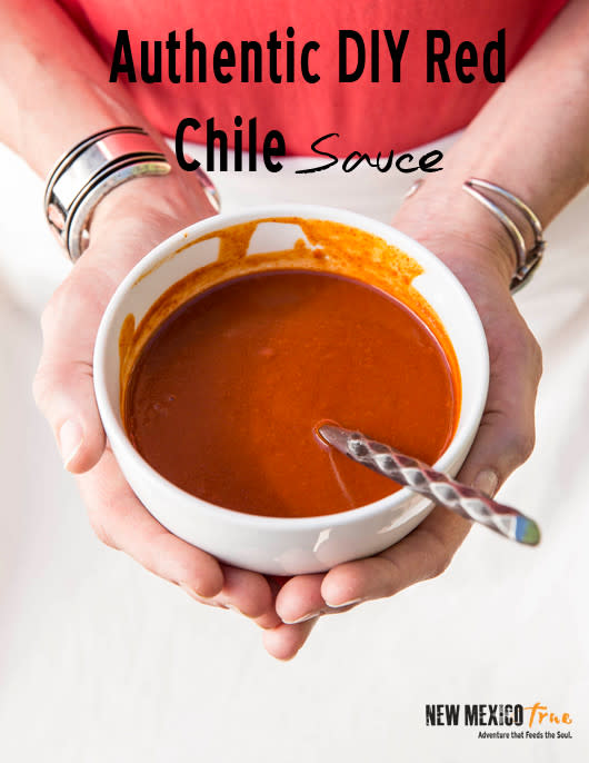 New Mexican Recipes Red Chile Sauce New Mexico True