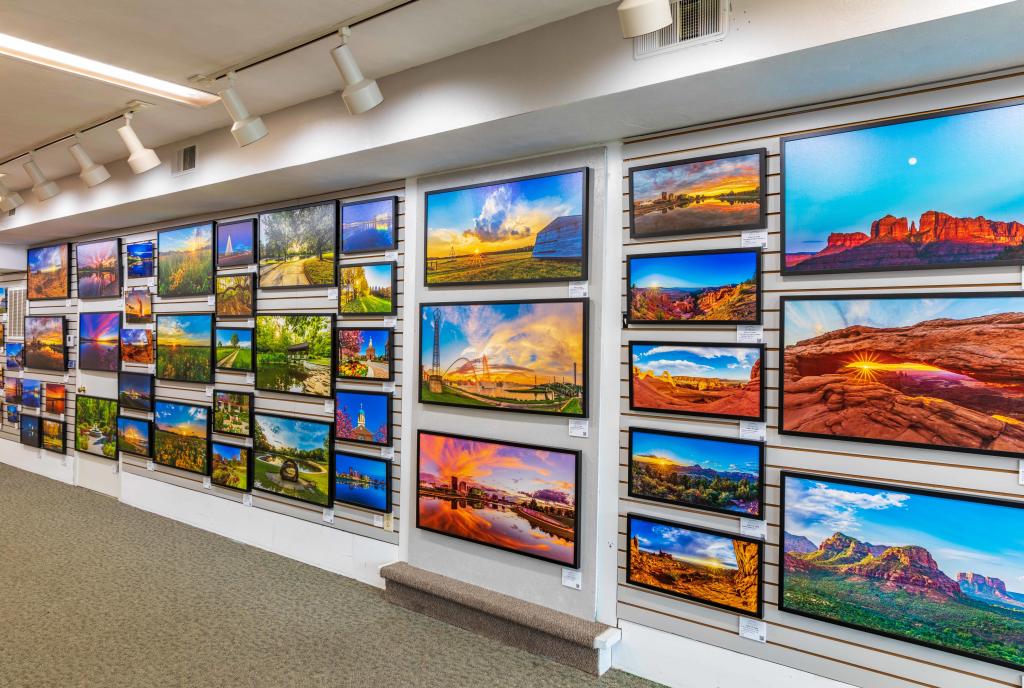 Art of Frozen Time Display 4, Sugarcreek Photography Gallery