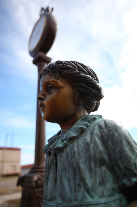 National Orphan Train Complex | Child Statue - Concordia, Kansas