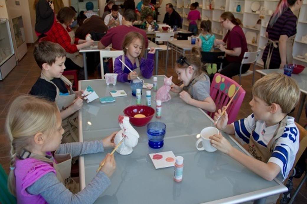 Burst of Butterflies Pottery Painting & Art Studio