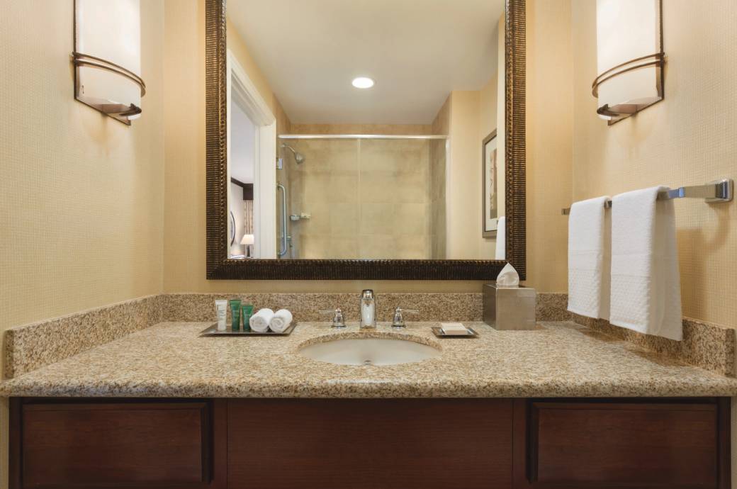 Hilton Phoenix Chandler Guest Bathroom