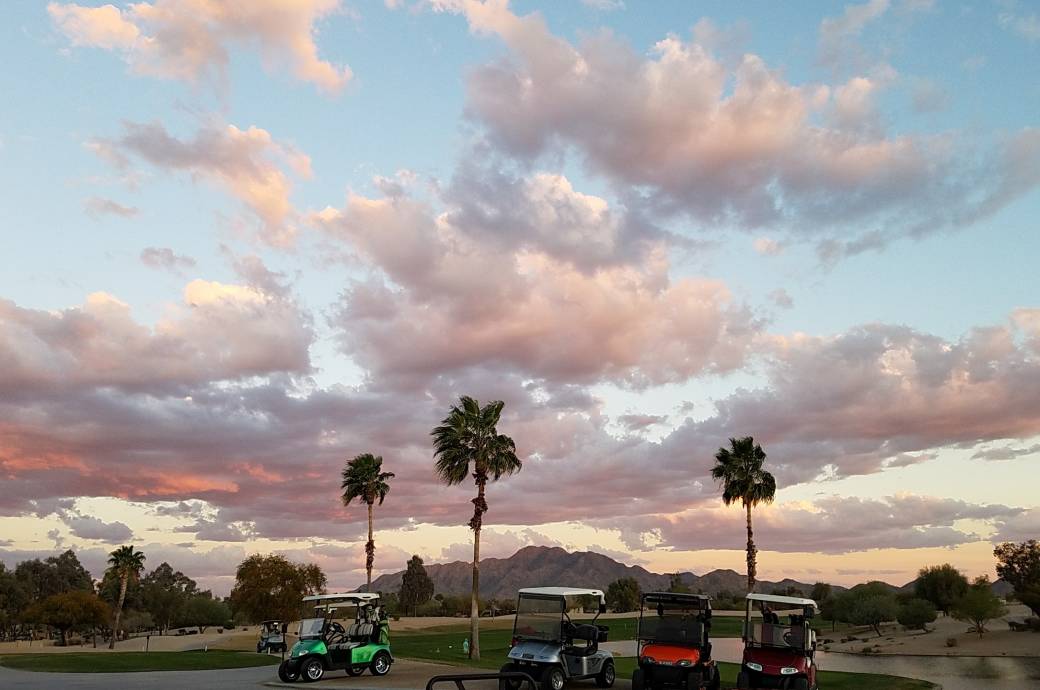 Lone Tree Golf Club at Sunset