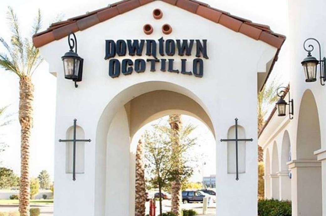 Downtown Ocotillo - entrance