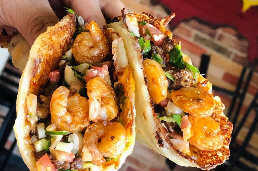 The Taco Spot - Shrimp Tacos