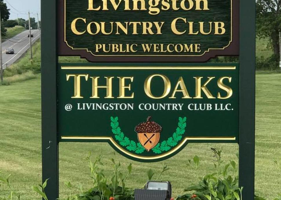 The oaks sign
