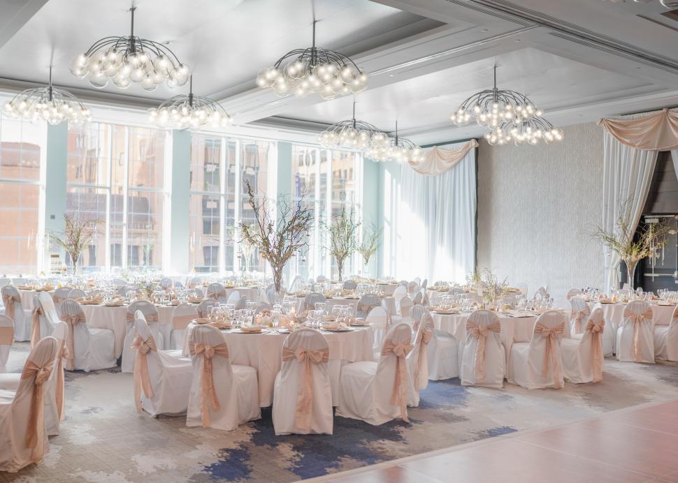 Wedding in Hyatt's Grand Ballroom