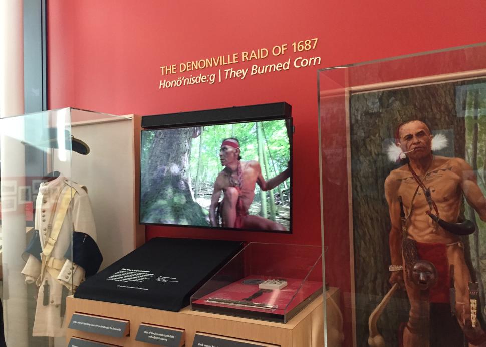 Denonville Raid exhibit