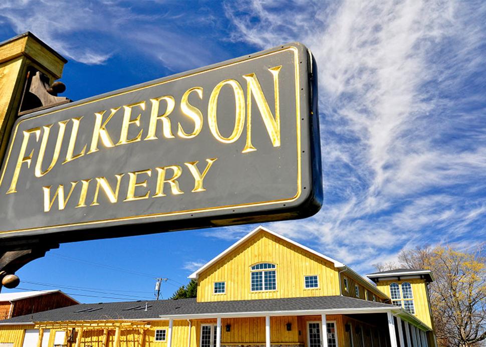 Fulkerson Winery - Roadside Sign