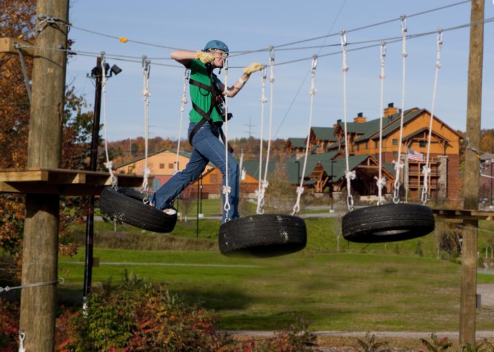 Greek Peak Mountain Resort Adventure Center - Photo by Kris Reynolds