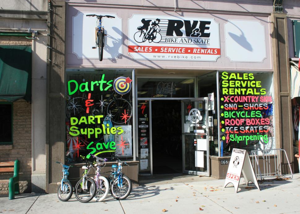 RV&E Bike and Skate Store Front