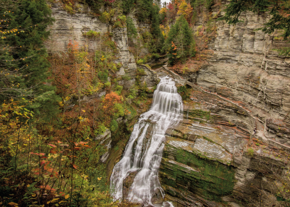 Lucifer Falls at Robert Treman by Brad Marzolf
