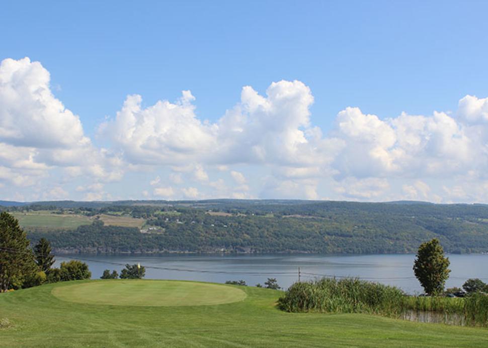 Beautiful golf course overlooking Seneca Lake