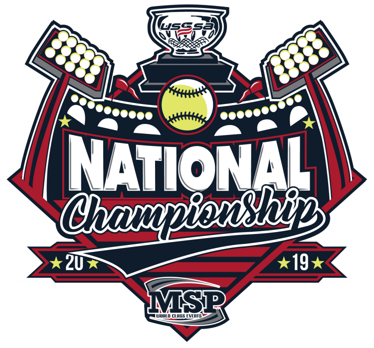 USSSA Softball 2019 Logo