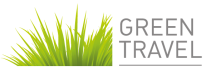 Green travel logo