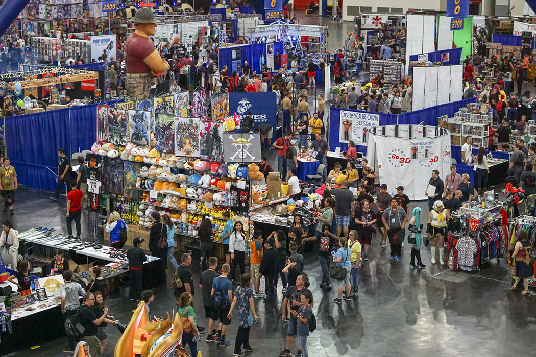 Comicpalooza 2018 Show Floor Header - Photo by Ferni Cabello