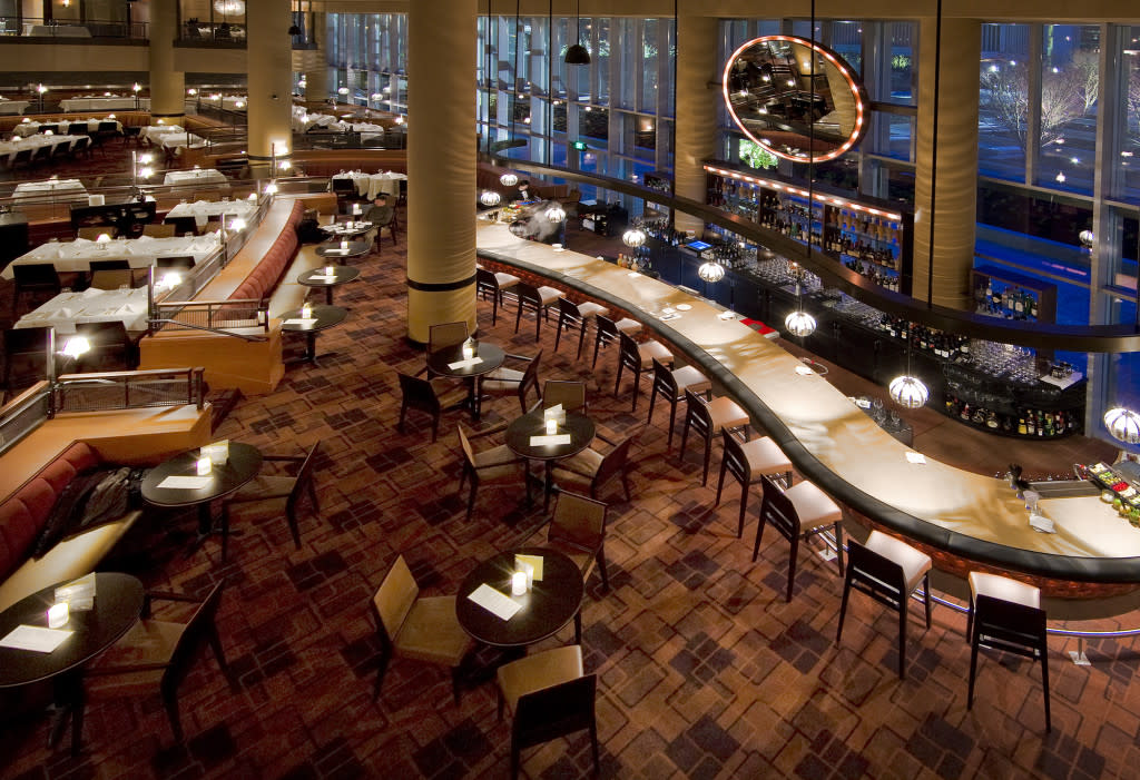El Gaucho Bar View from Mezza