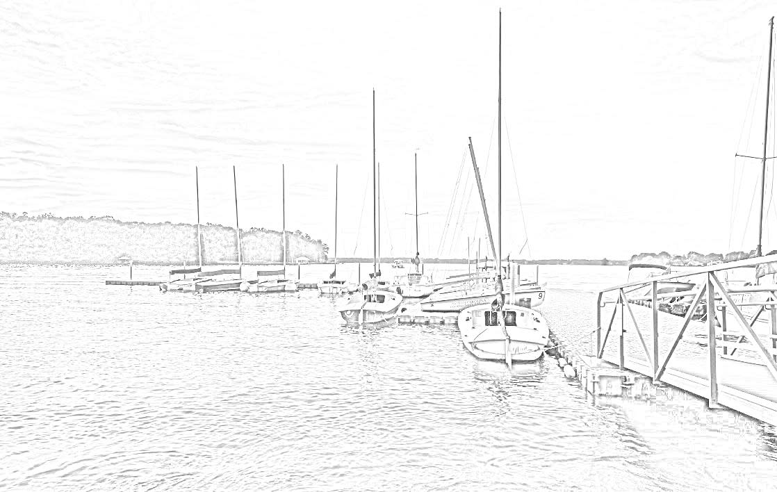 Sailboats Jennifer Adams Coloring Page