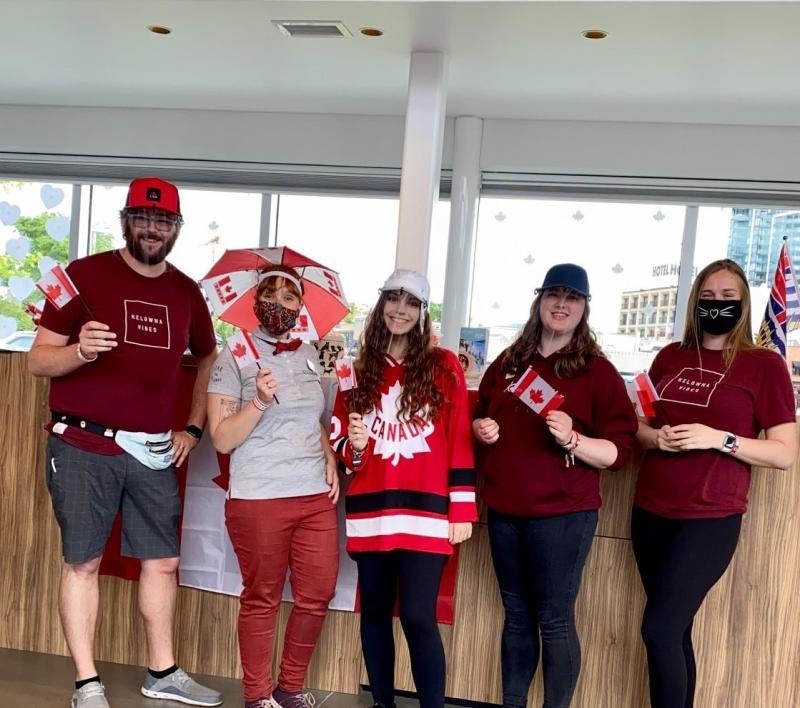 VC Team Canada Day 2020 with Covid-19 Gear