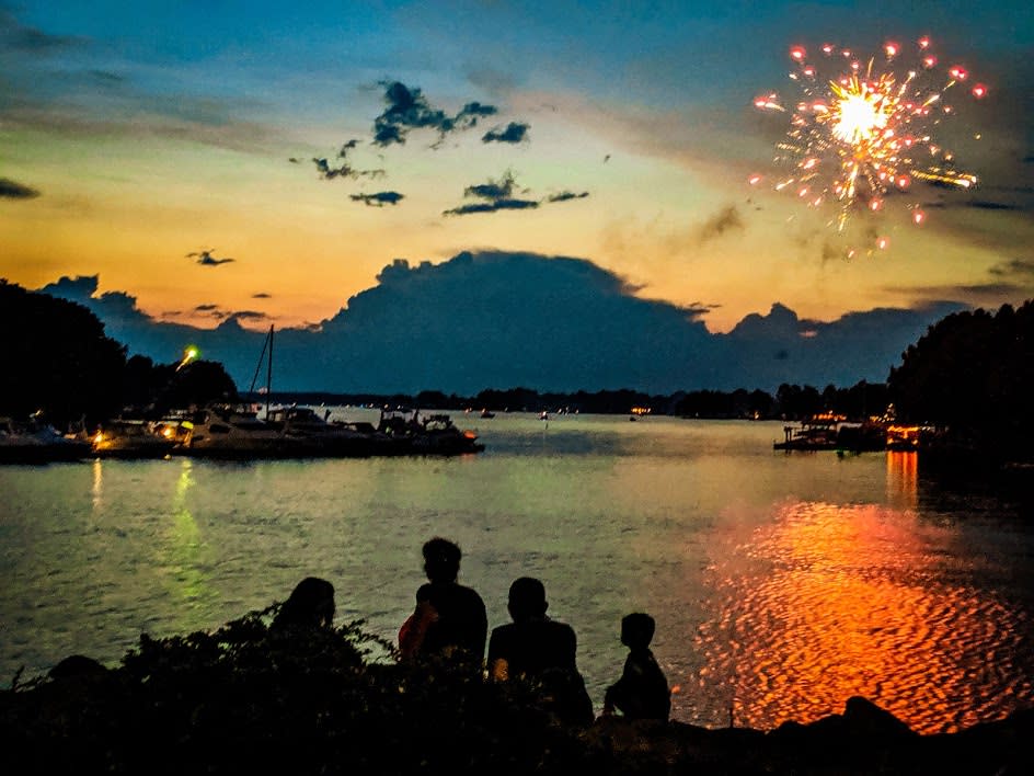July 4th Lake Photo