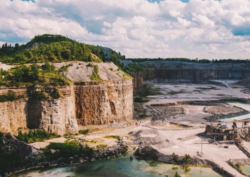 Hanson Observation Deck - Limestone Quarry - Fort Wayne, IN