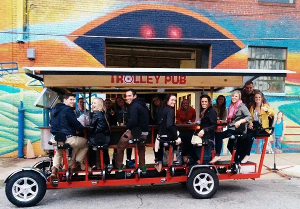 trolley pub