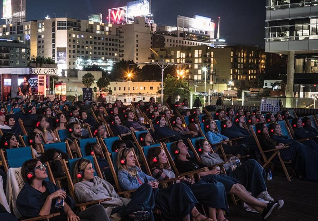 Rooftop cinema near me