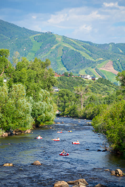 Tubing Steamboat Springs