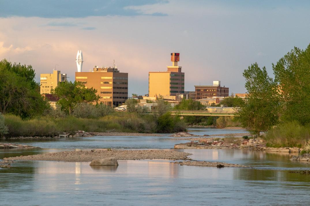 Platte River Trails city view