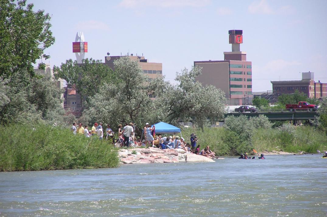 whitewater park view casper wyoming