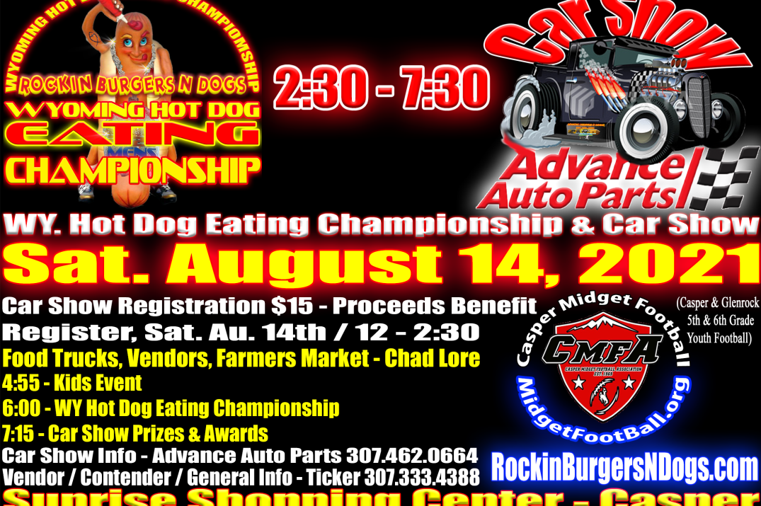 Wyoming Hot Dog Eating Championship & Car Show | Casper ...