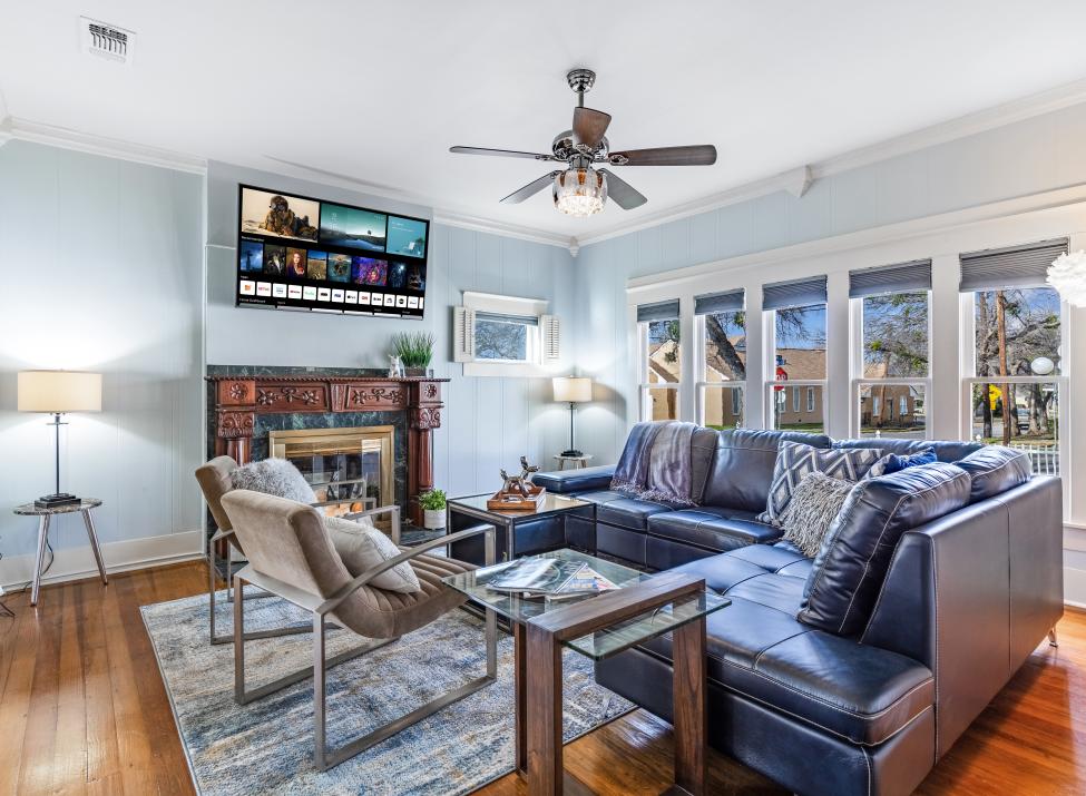Living Room for relaxing with friends and family