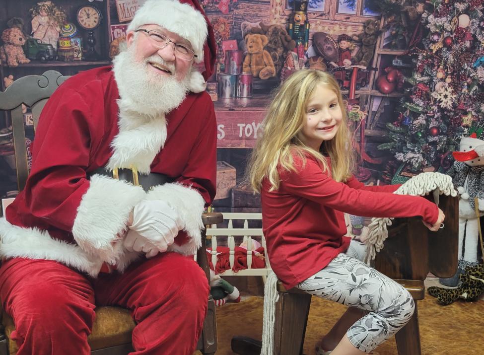 Photo with Santa