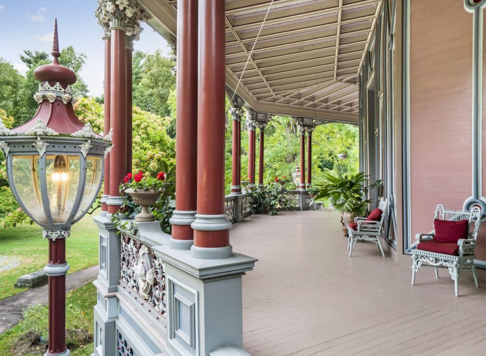 Octagon House porch
