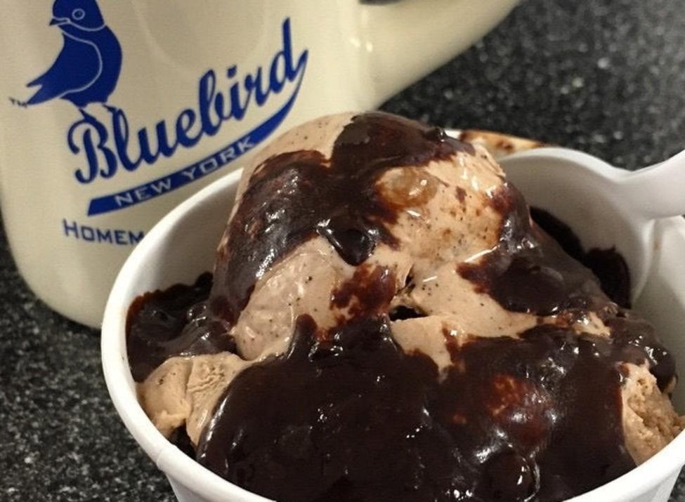 Bluebird ice cream