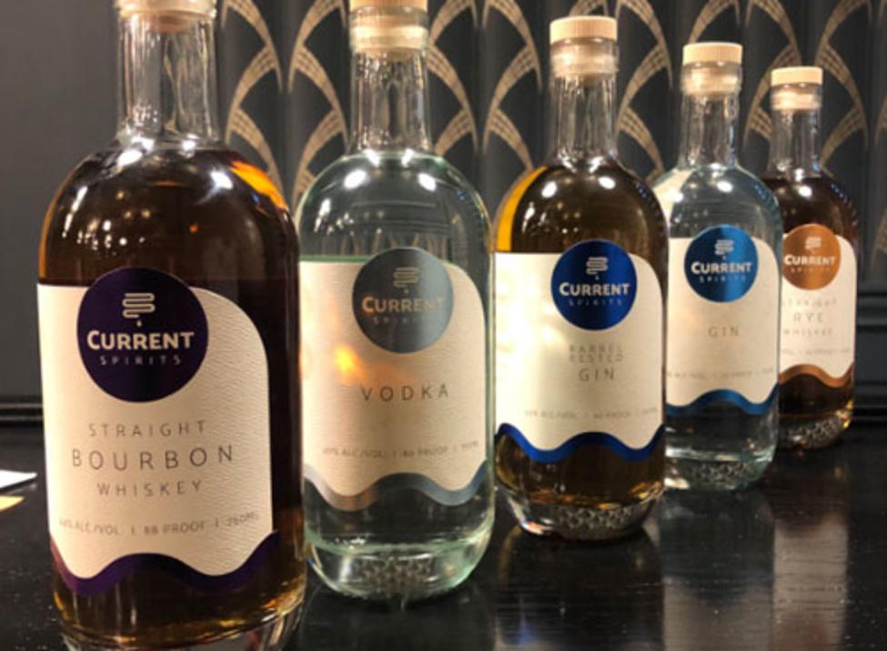 Current Spirits bottles