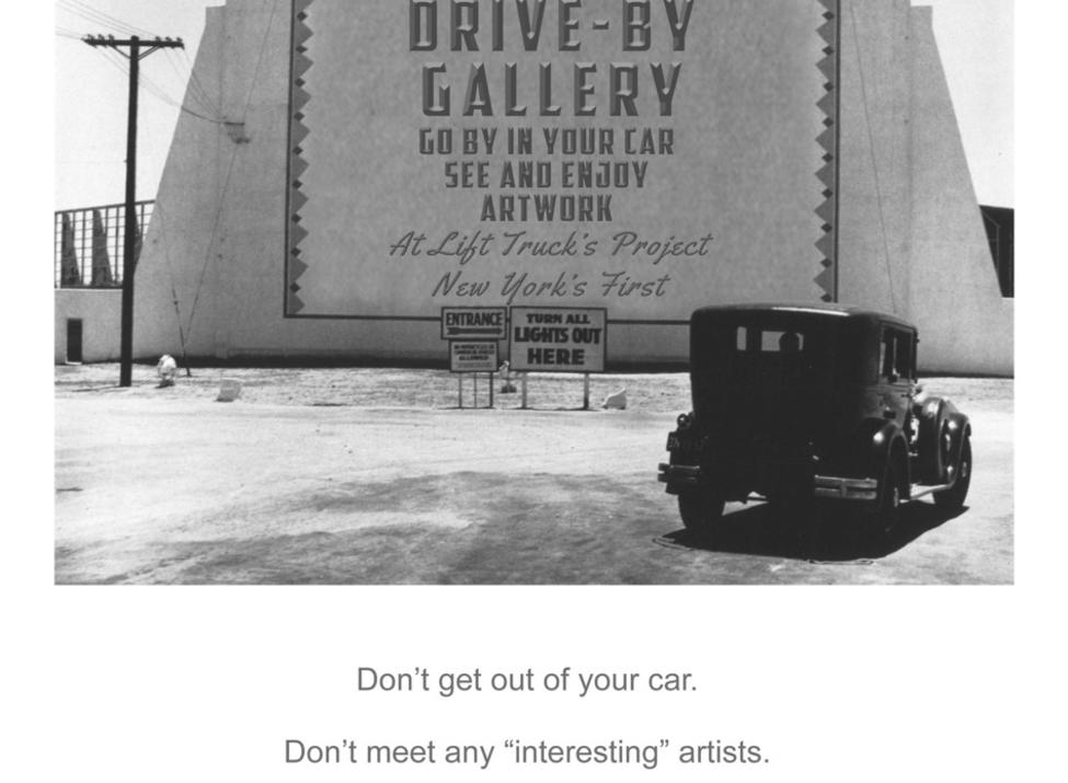 drive by gallery