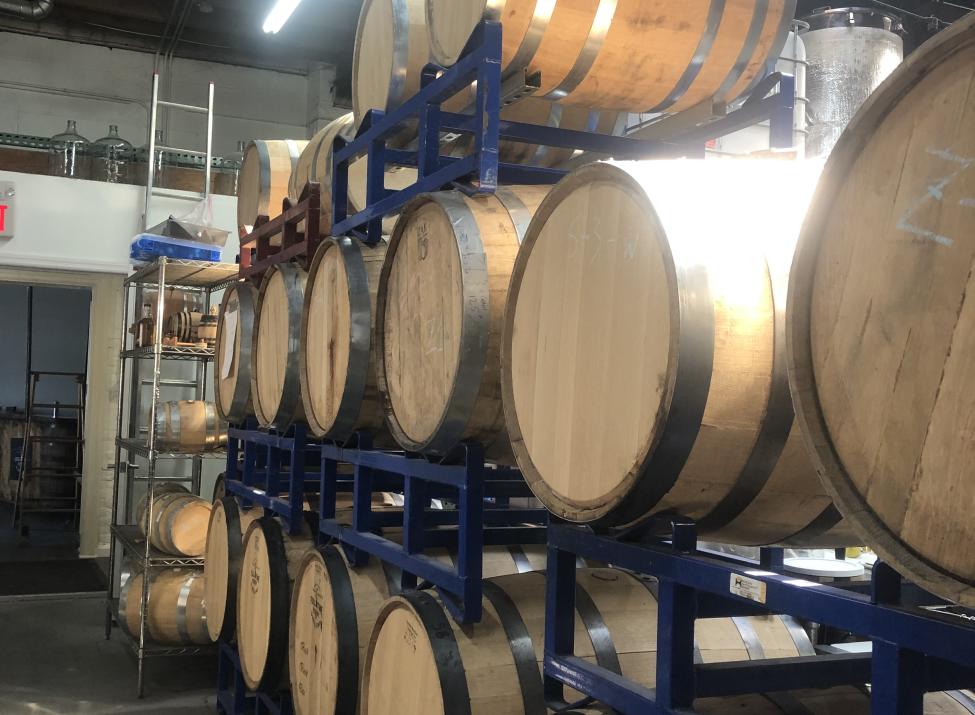 FTH Distilling barrels