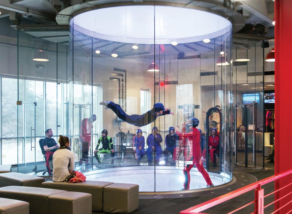 iFly wide shot flyer