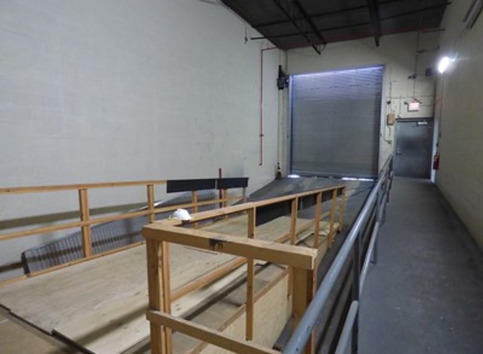 Haven Studios loading dock ramp