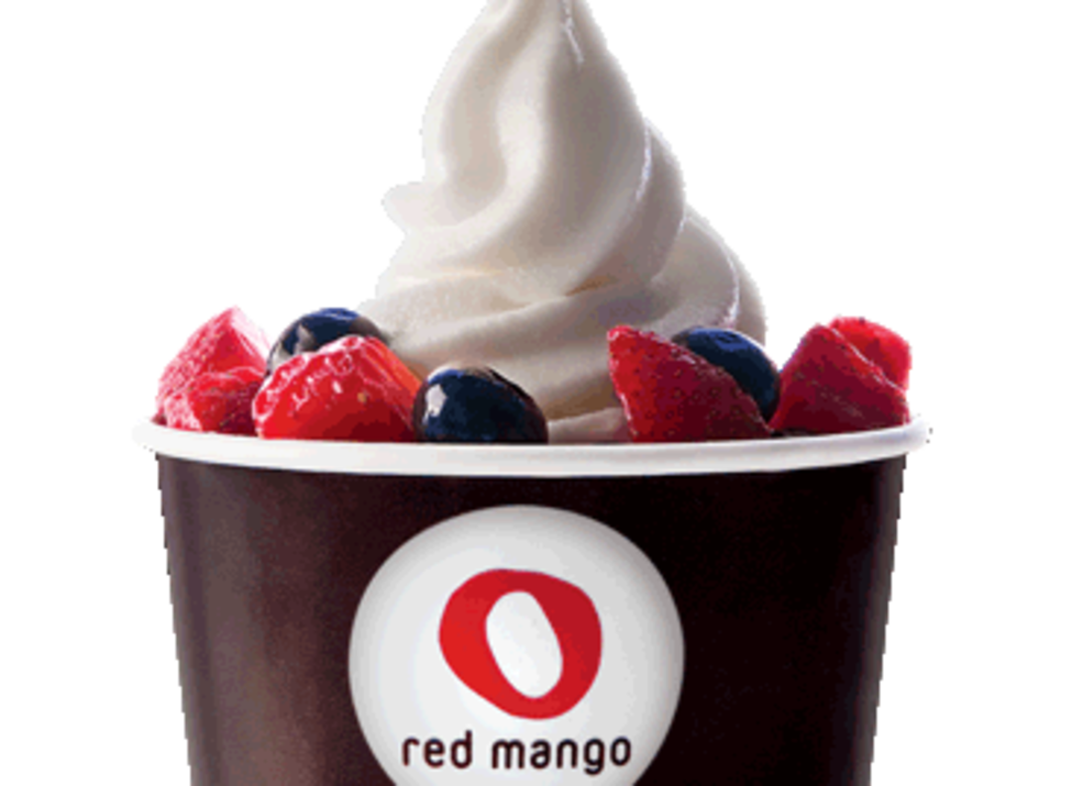 Red mango froyo