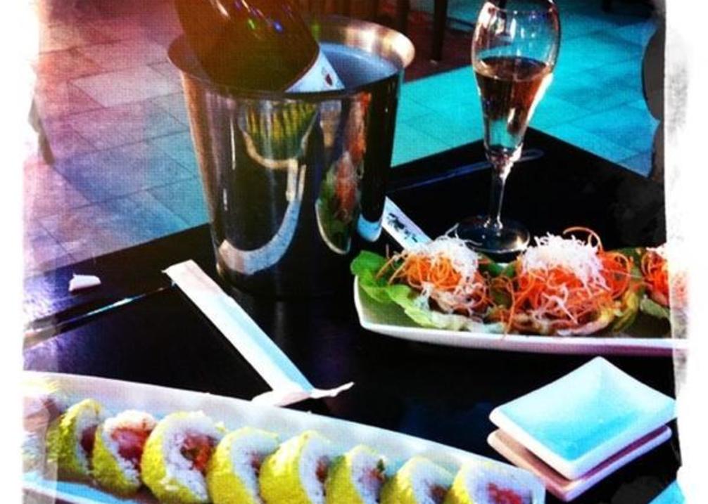 Rain Sushi Bar food