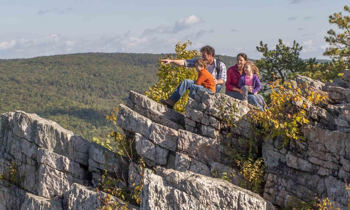 Pole Steeple Trail at Pine Grove Furnace State Park