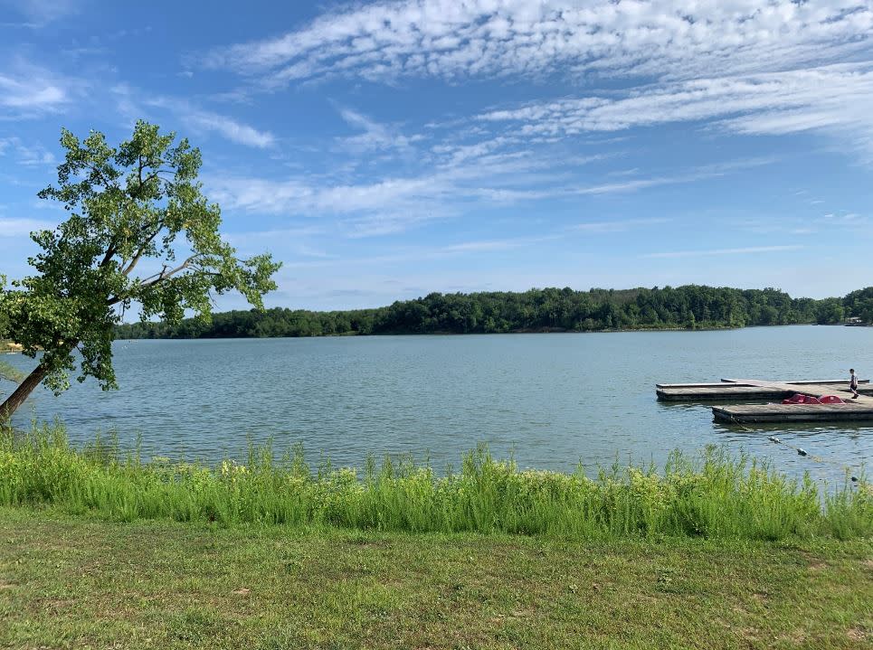 View of the water at Deer Creek