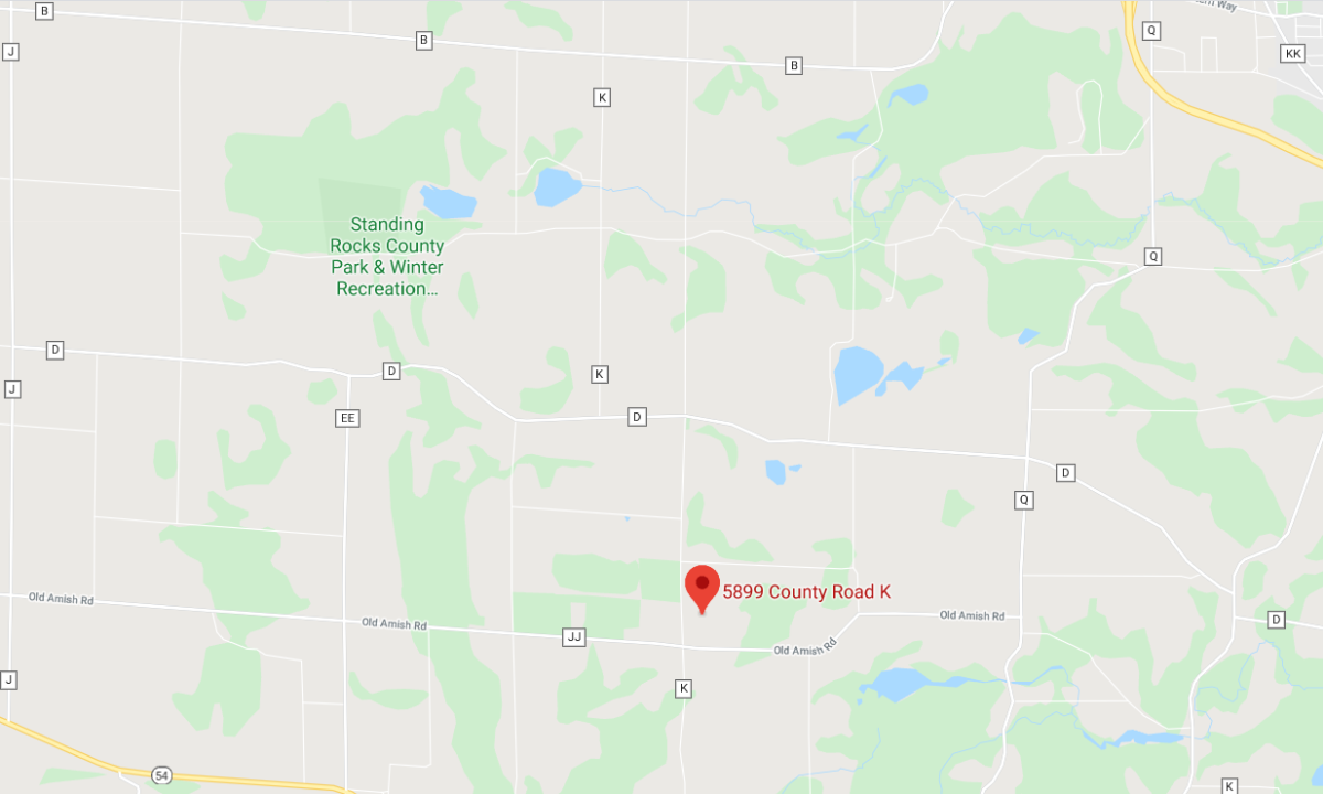 Rock Ridge Vineyard Map | Stevens Point Area