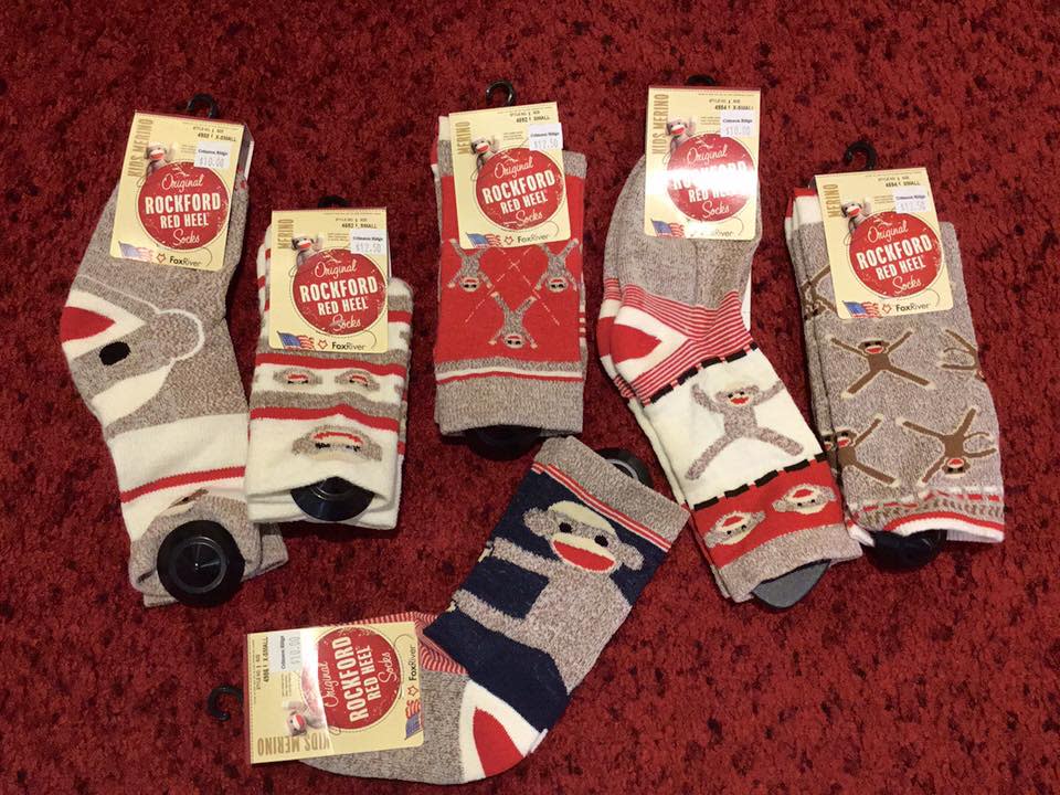 crimson ridge socks