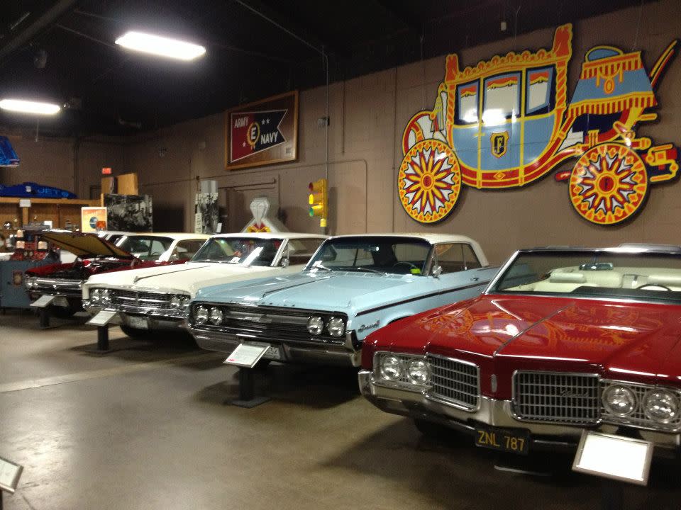 R.E.Olds Transportation Museum Cars