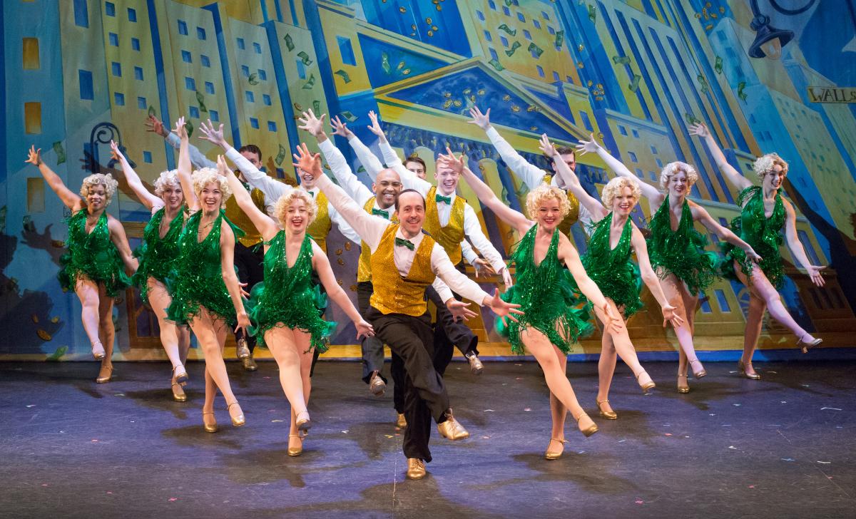 42nd Street at Bucks County Playhouse, In the Money performance