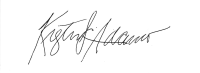 Kristen Adamo Signature