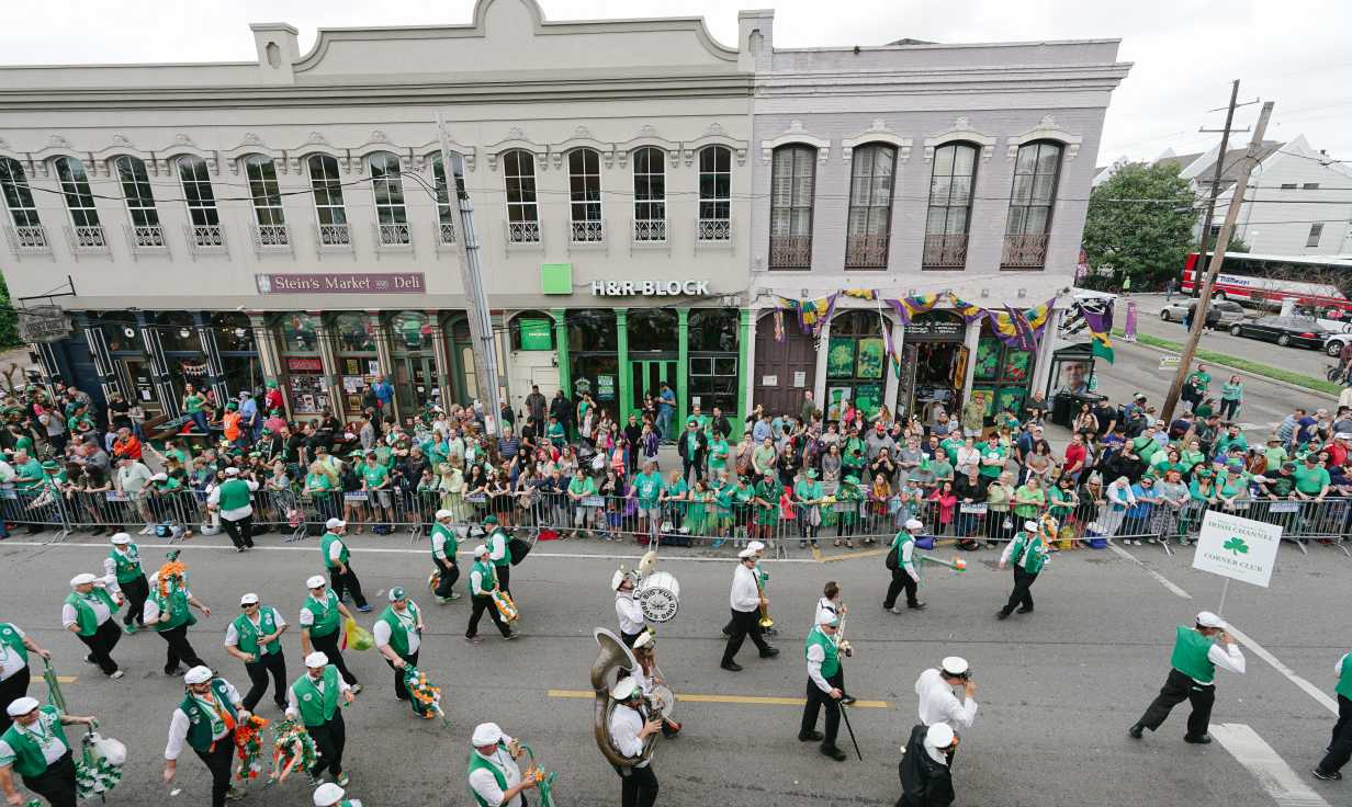 Irish Channel Parades New Orleans
